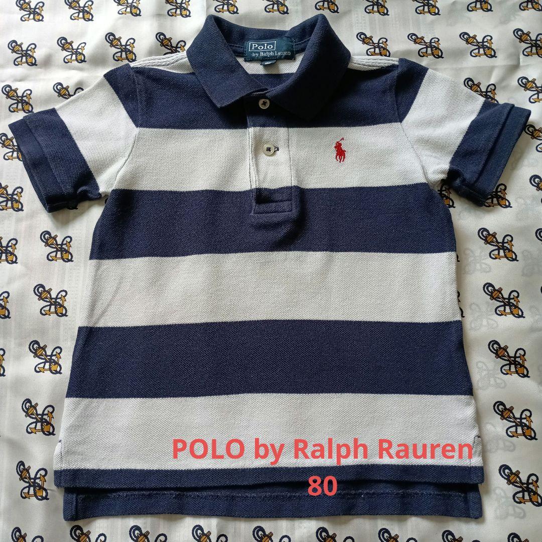 Polo by Ralph Lauren ストライプポロシャツ 80 - メルカリ