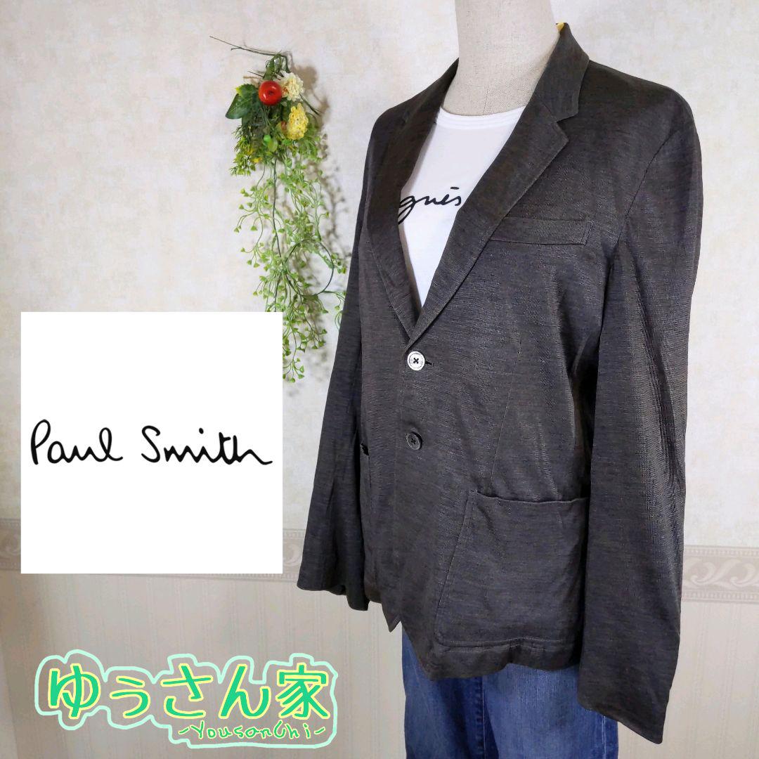 最終値下げ 美品 ポールスミス ジャケット アウター 上着 ブラウン 正規品は直営店 smithテーラードジャケット 【最終値下げ】Paul テーラードジャケット
