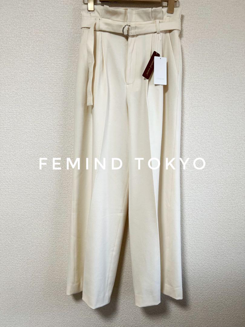 FEMIND TOKYO【タグ付】コスミカルウォーム パンツ M アイボリー