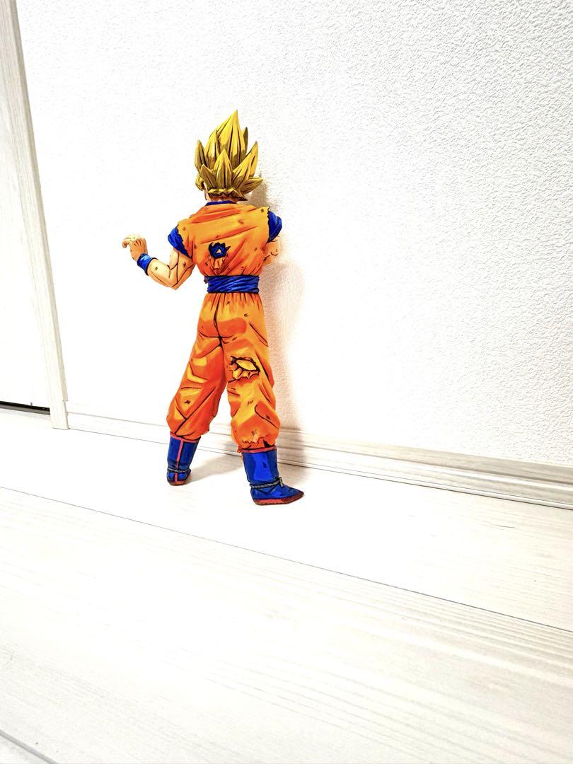 ドラゴンボール 孫悟空 サイヤ人 フィギュア 二次元彩色 一番くじ