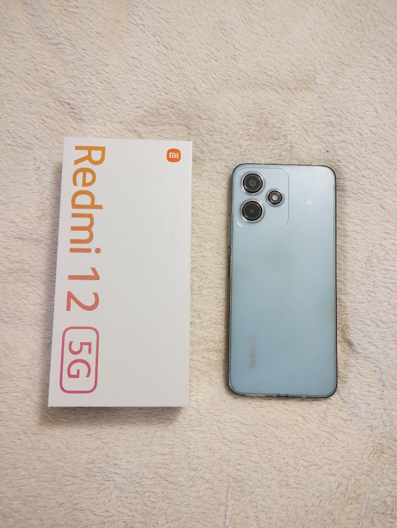 ジャンク Xiaomi Redmi 12 5G 本体 スカイブルー