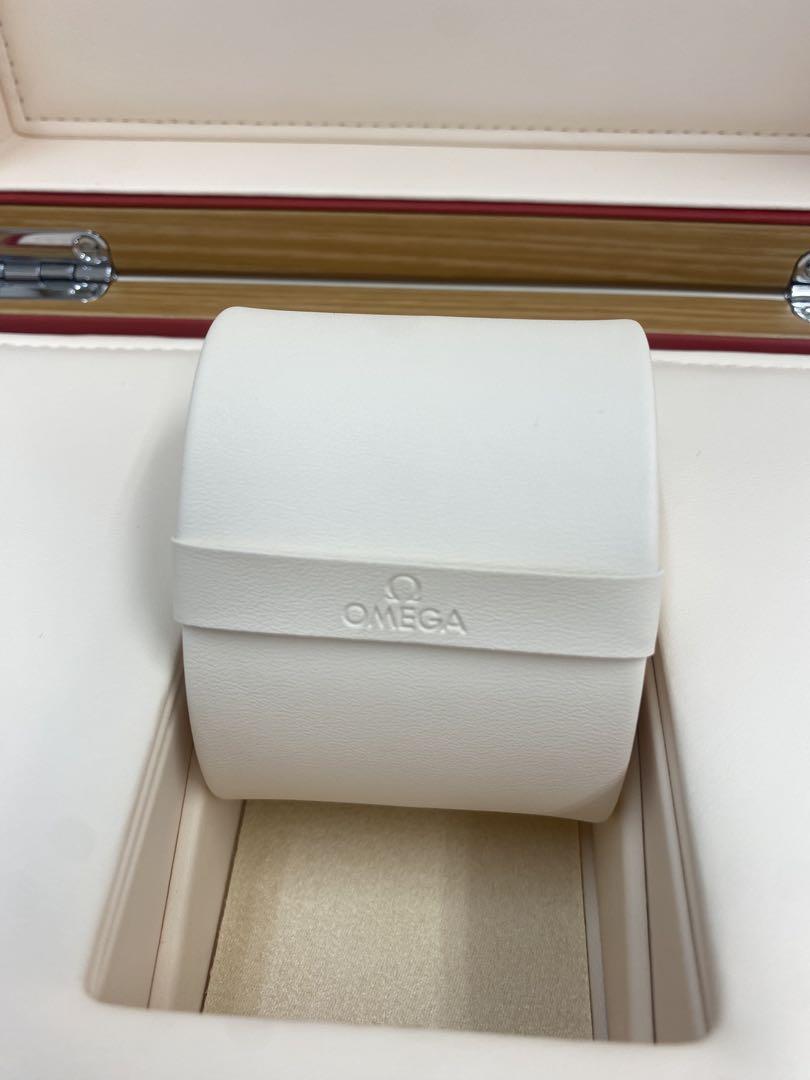 【美品】OMEGA 木目調 ボックス　　オメガ時計の専用ケース空箱