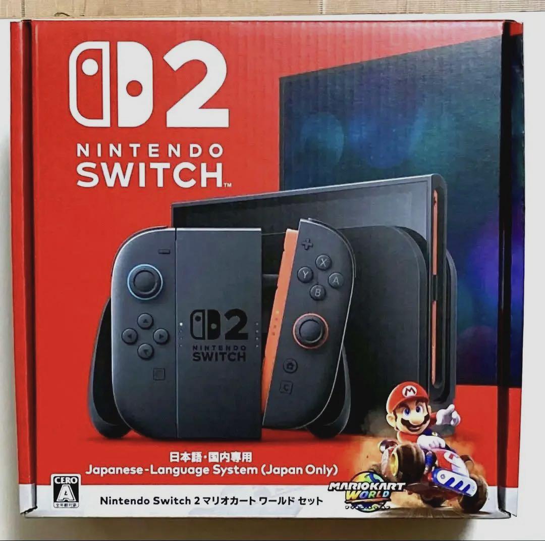 大学 兄弟割引 新品 日本語版 Switch2 本体 マリオカート ワールド - メルカリ Nintendo Switch