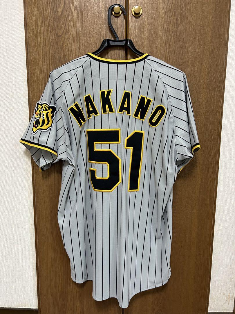阪神タイガース ユニフォーム ビジター 中野拓夢 51 Mサイズ