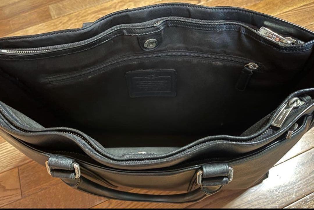 COACH ビジネスバッグ　ブラック　コーチ　2WAY