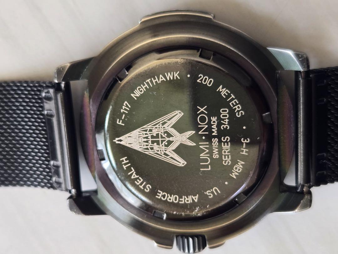 アヤトジョナサン様　LUMINOX F-117 NIGHTHAWK 3400