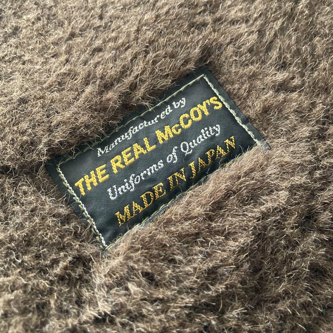 071◆THE REAL McCOY'S ALPACA VEST MJ19105