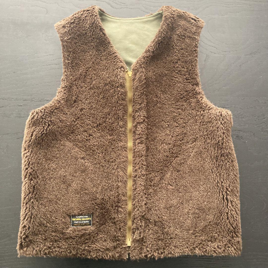 071◆THE REAL McCOY'S ALPACA VEST MJ19105