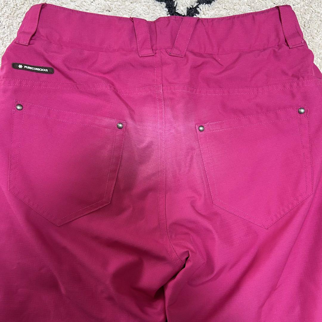 【最終値下げ】スノーボードウェア 女性用 上下 UV撥水加工 ピュアコンシャス