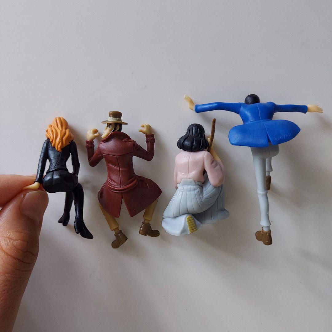 ルパン三世 フィギュアセット ルパン2種、銭形、藤子