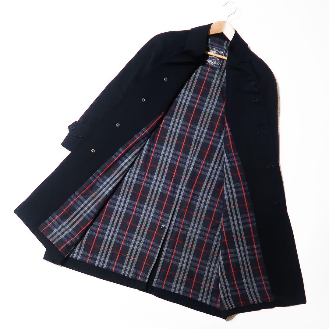 極美品 丸善別注 BURBERRY ウール100% ステンカラーコート