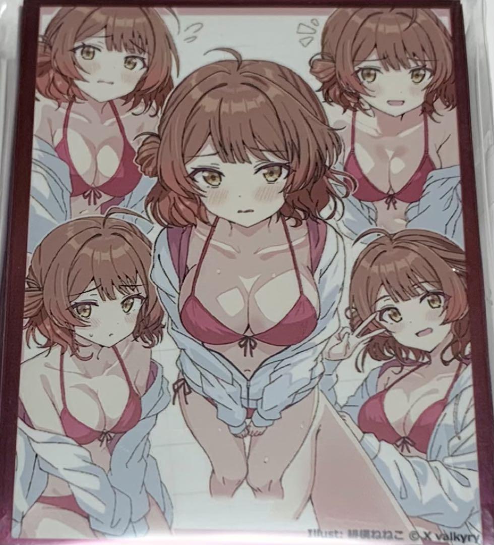 学園アイドルマスター　花海佑芽　デッキケース　イラストスリーブ 学園アイドルマスター 花海佑芽 デッキケース イラストスリーブ