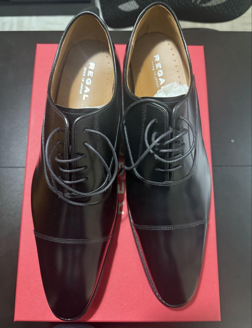 @ 美品　REGAL ブラック ドレスシューズ B 01R BG 7 1/2 REGAL ブラック ドレスシューズ 29 - メルカリ