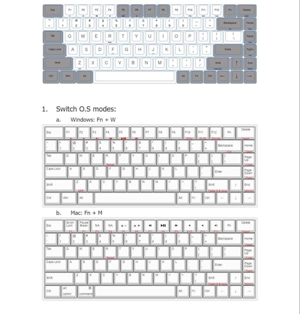 Vortexgear Race 3 75％ クリア軸　美品