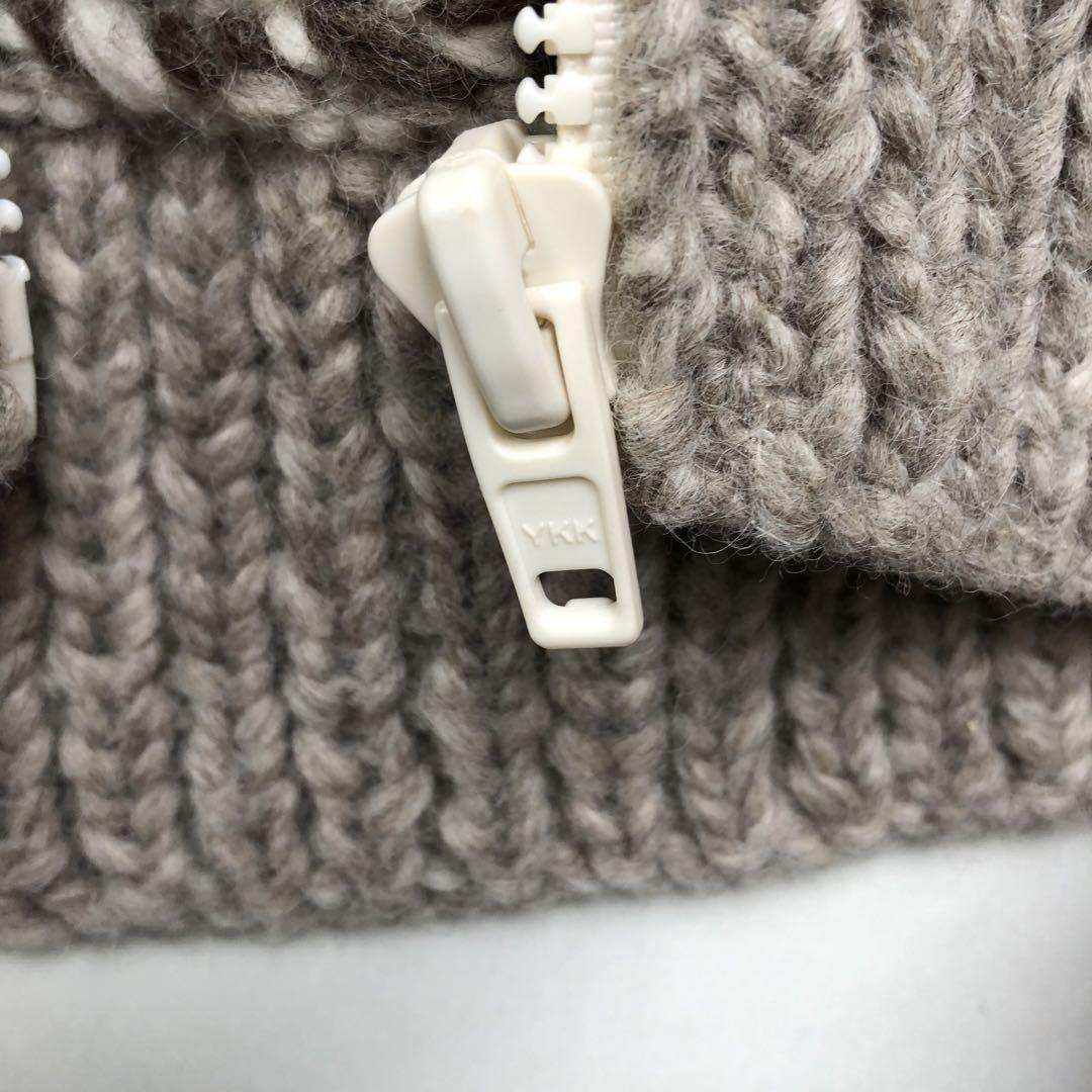 新品未使用タグ付き ENDEAVOUR   子羊柄 カウチン ニュージーランド