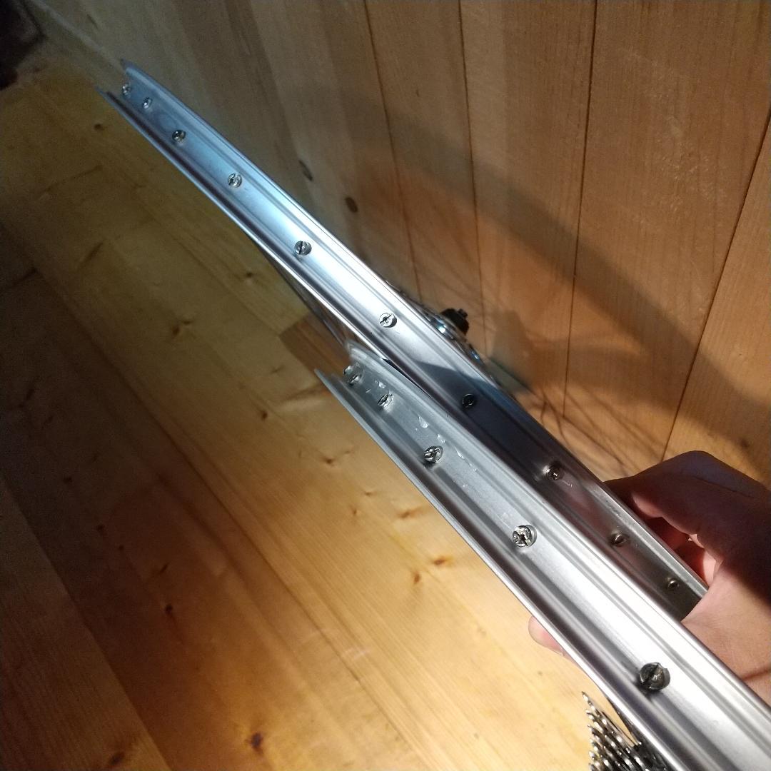 WEINMANNリム 26×1.50HE前後ホイールセット