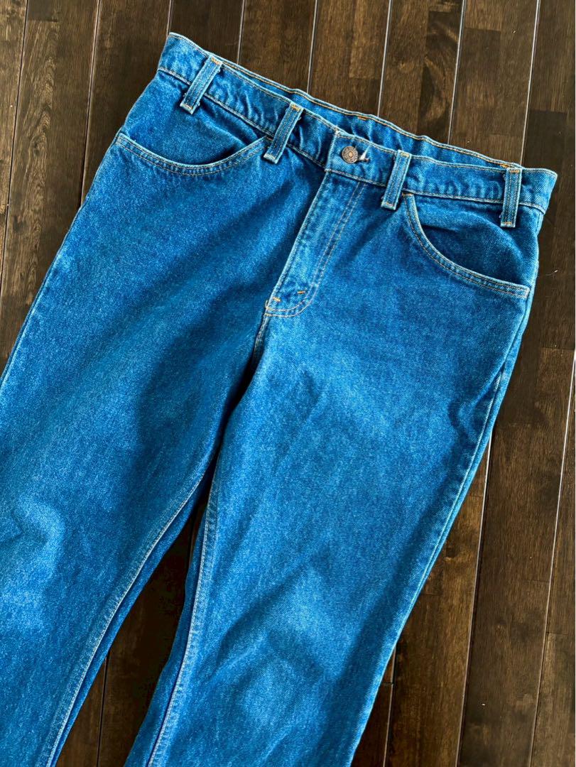 Levis/希少 80s USA製 684 ベルボトム ヒッピーデニム W34