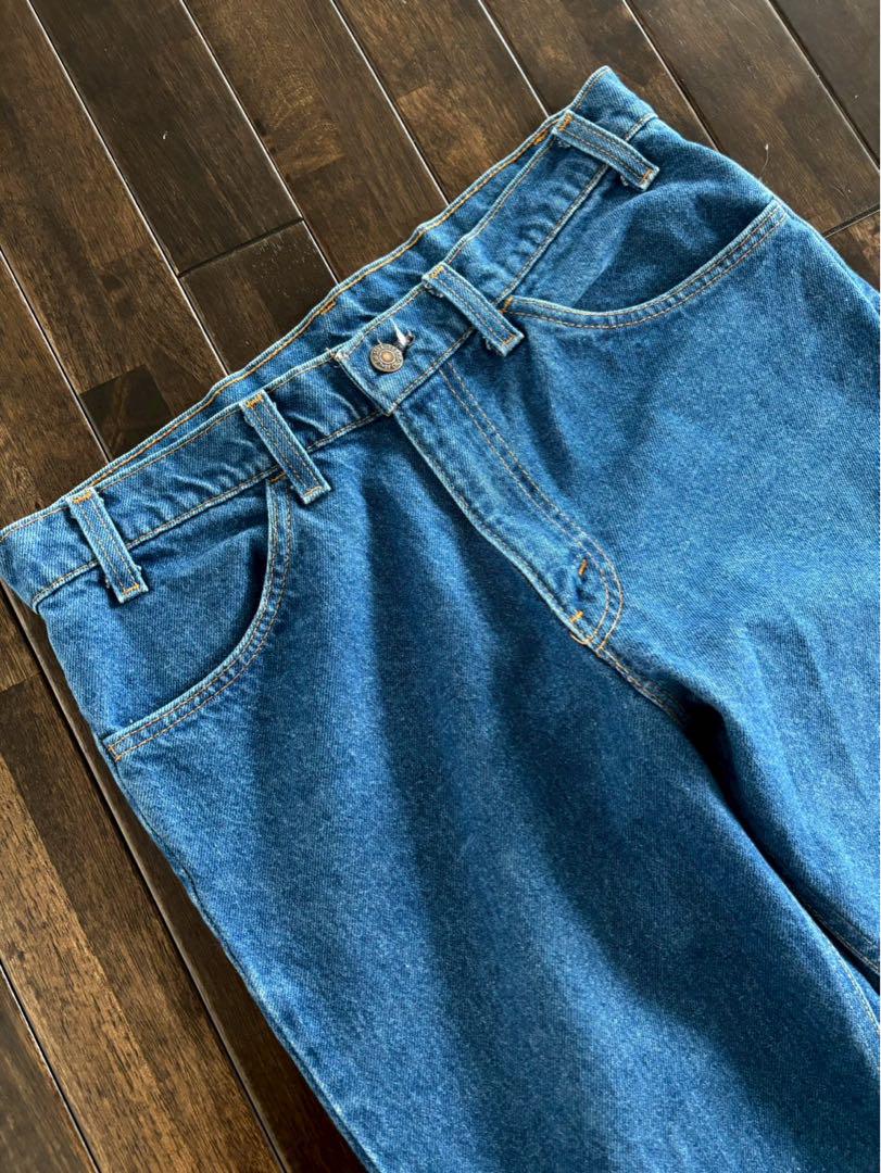 Levis/希少 80s USA製 684 ベルボトム ヒッピーデニム W34