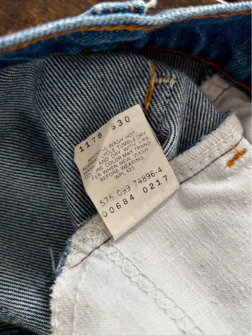 Levis/希少 80s USA製 684 ベルボトム ヒッピーデニム W34