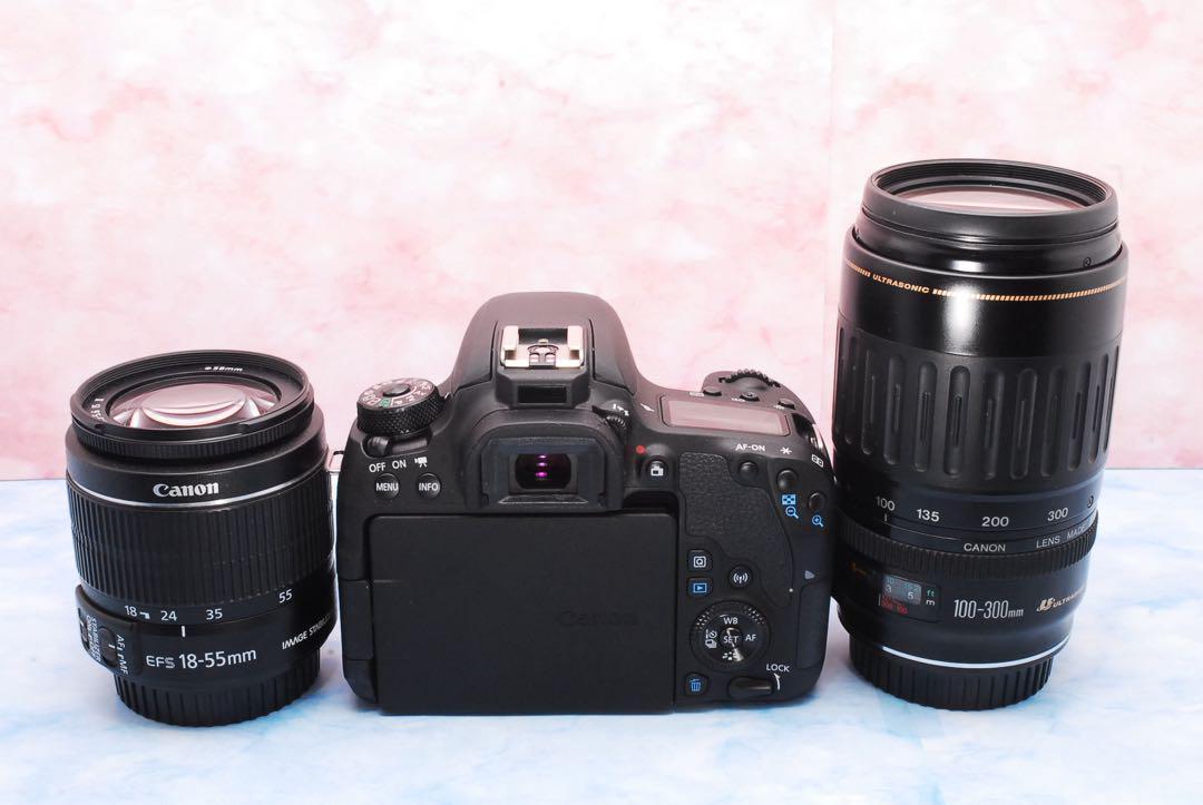 キャノン EOS 9000D✨手ぶれ補正＆超望遠✨一眼レフカメラ✨Wi