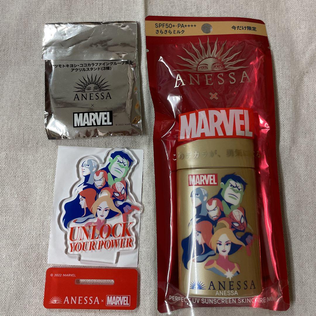 アネッサ 日焼け止め MARVEL アクリルスタンド - メルカリ