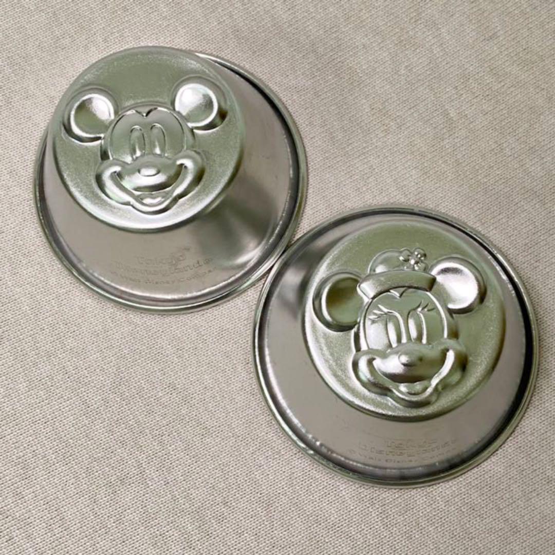 東京ディズニーランド プリンカップ ミッキー ミニー プリン型 メルカリ