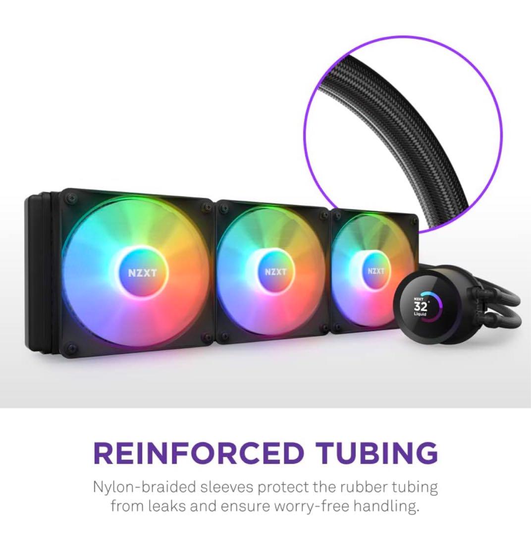 「新品」簡易水冷CPUクーラー NZXT KRAKEN 360 RGB
