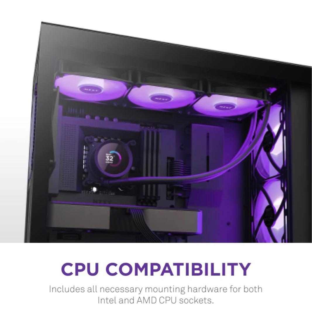 「新品」簡易水冷CPUクーラー NZXT KRAKEN 360 RGB
