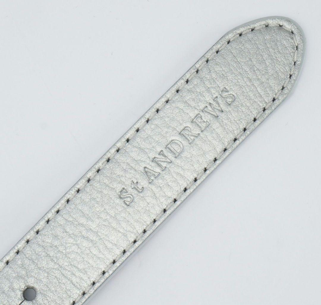 [新品]St ANDREWS ホワイトレザーベルト ケルトバックルベルト(ベルト)|St ANDREWS(セント