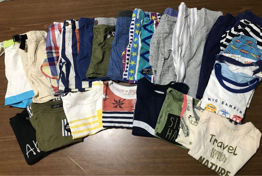 男の子　90  まとめ売り　子ども服　55点