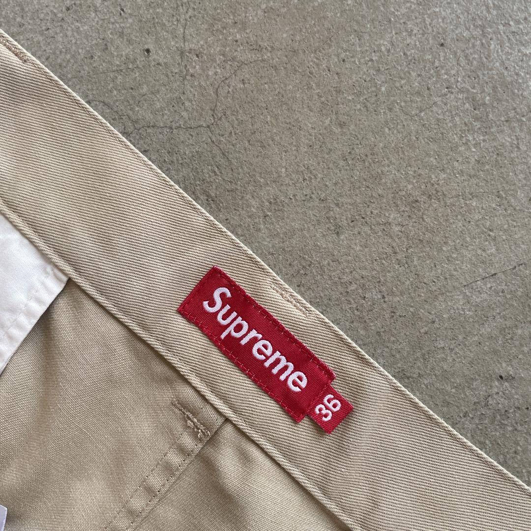 【使い勝手の良い】 USED SUPREME ワイド ワークショーツ 36 - メルカリ パンツ