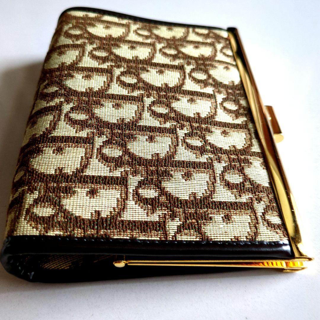 Christian Dior/クリスチャンディオール がま口式ポーチ 新品 財布