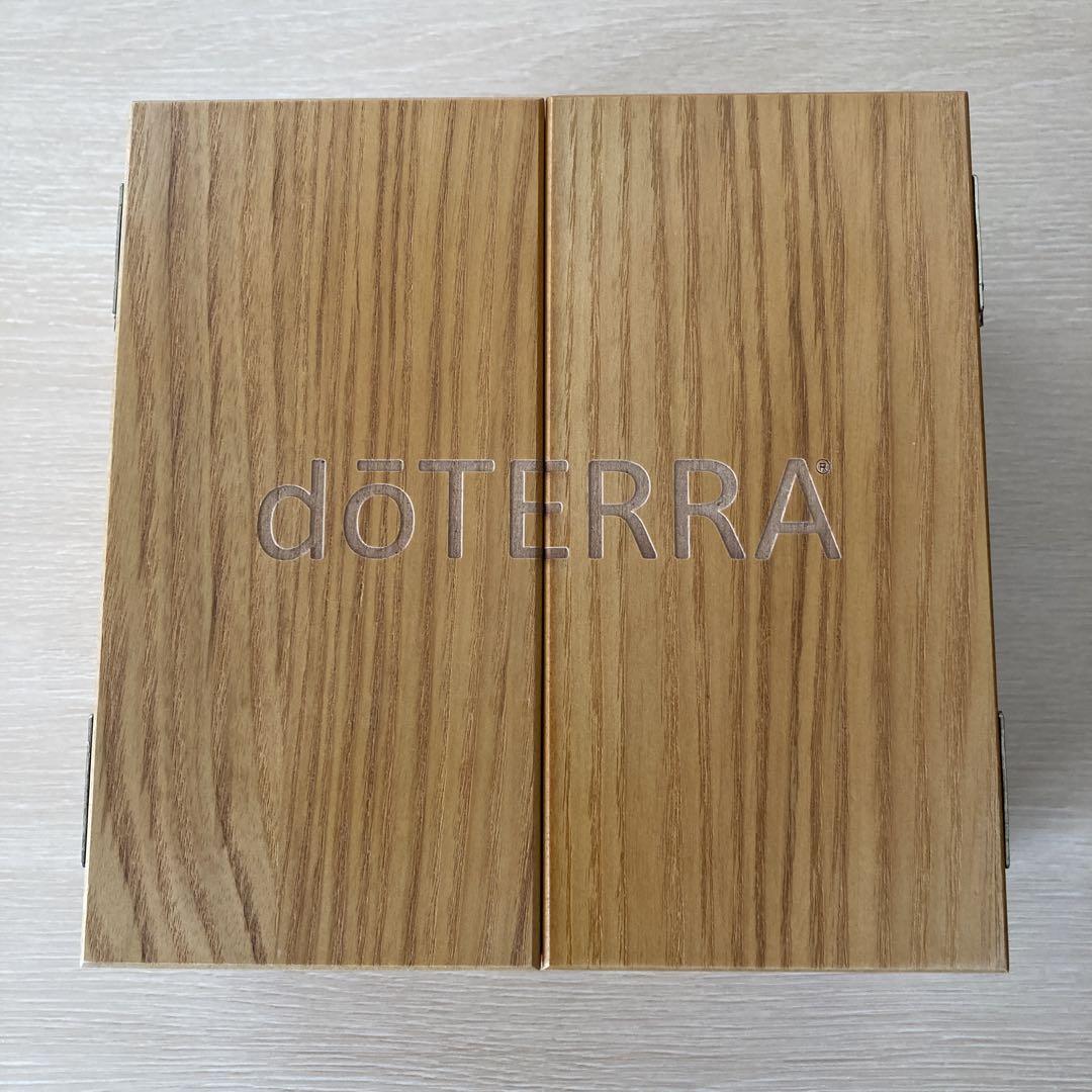 doTERRA ドテラ ウッドボックス 木箱 25本収納 ケース