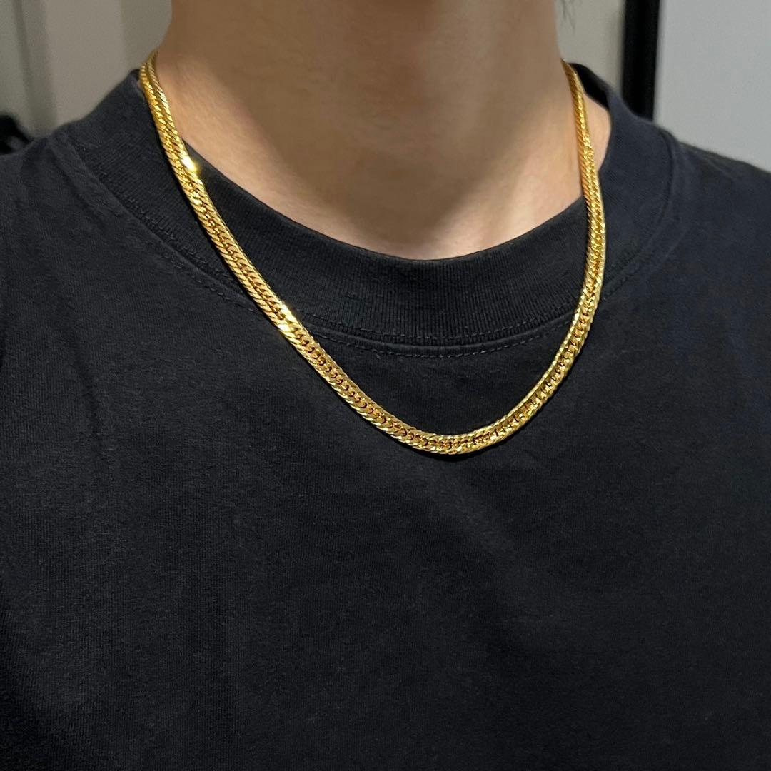 シルバー925喜平ネックレス 12面トリプル 50cm