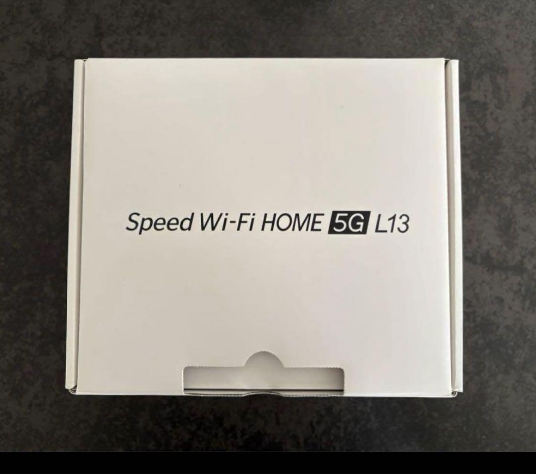 au Speed Wi-Fi HOME 5G L13 UQ WiMAXルーター・ネットワーク機器