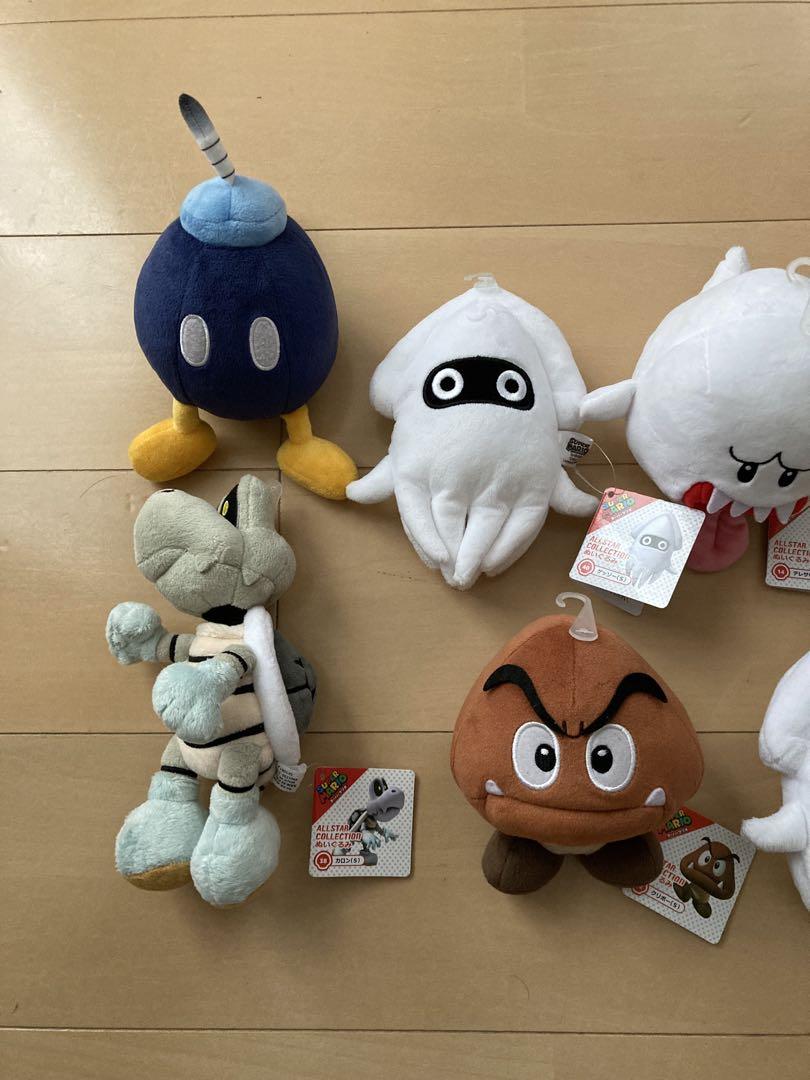 早い者勝ち　新品　未使用　タグ付き　スーパーマリオ ぬいぐるみ 9体セット
