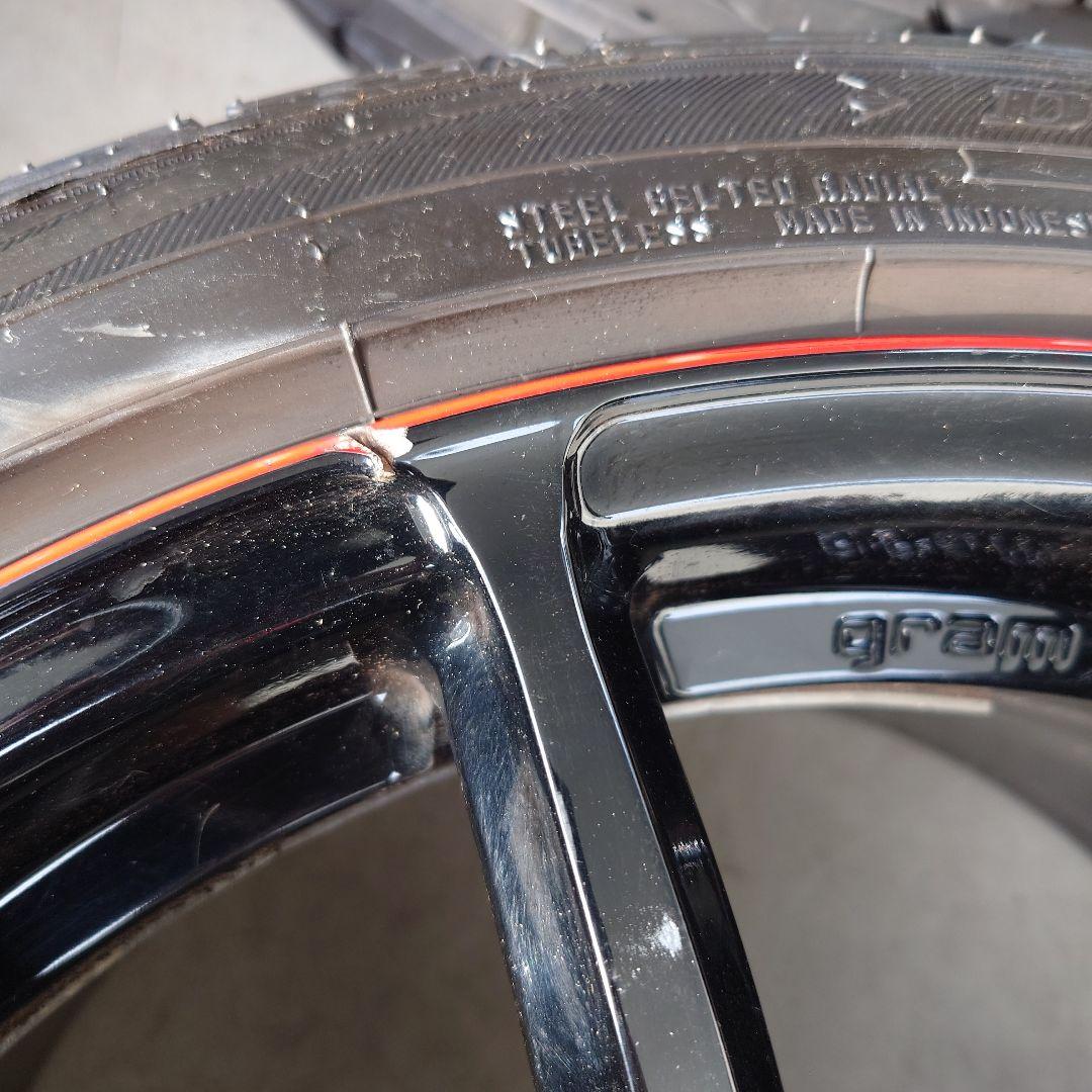 RAYS グラムライツ57トランセンド REV LIMIT タイヤ/ホイール4本