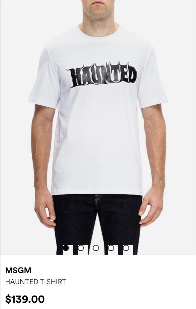MSGM HAUNTED T-SHIRT ホワイト