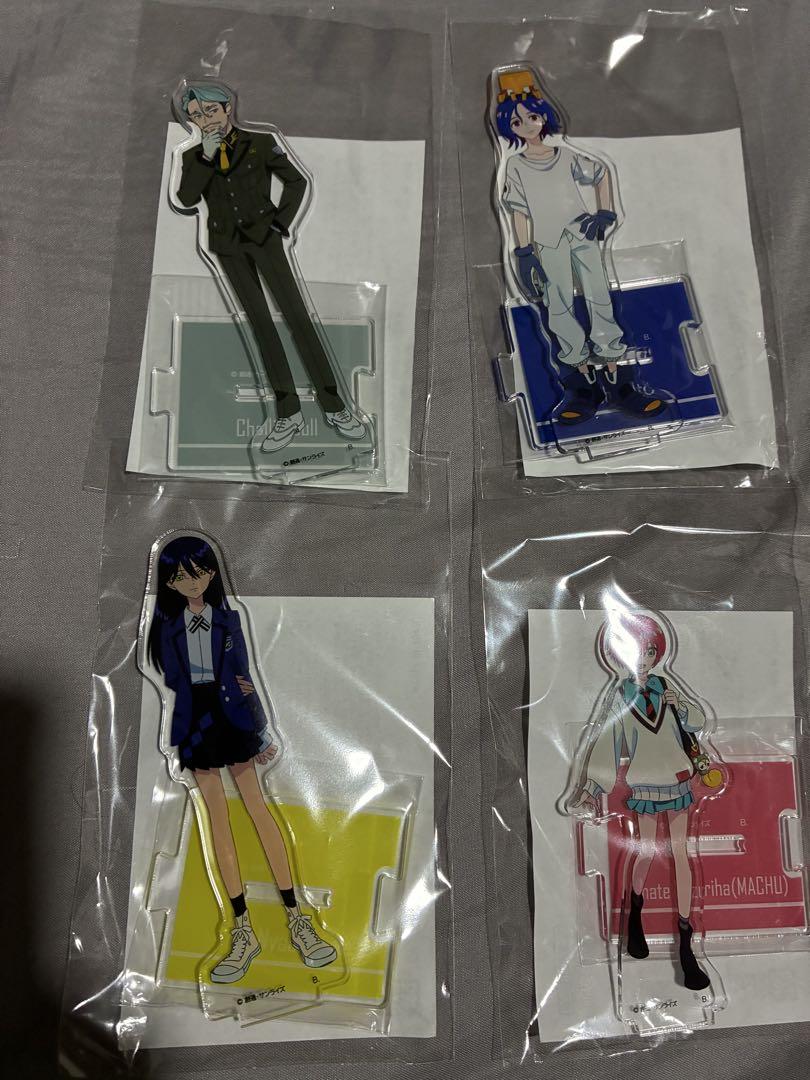 ガンダムジークアクス　GQuuuuuuX つながるアクリルスタンド　コンプセット