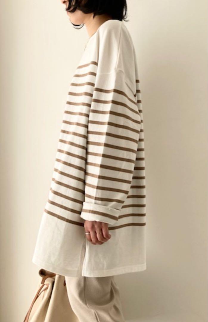 cloth&cross ボーダーカットソー - メルカリ