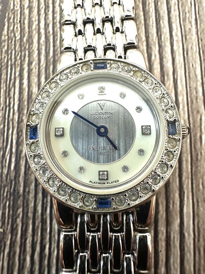 Valentino Fine Platinum 999.9 レディース 腕時計 ヴァレンチノ ドマーニ VALENTINO DOMANI FINE PLATINUM 999.9