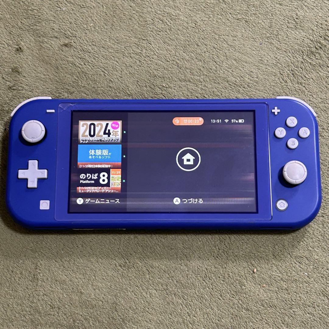 〈訳あり〉Nintendo Switch Lite 青 Nintendo Switch Lite 本体 ブルー 訳あり - メルカリ