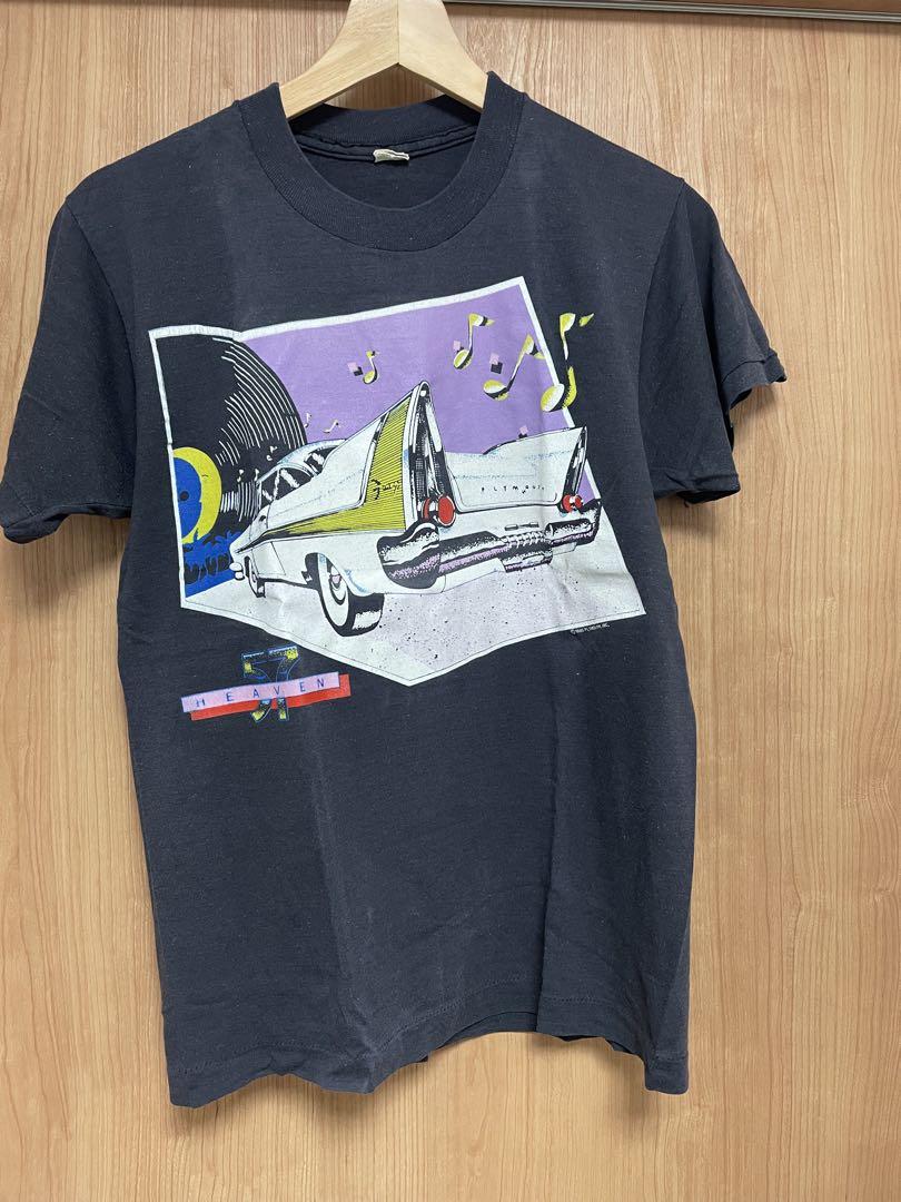 80s ビンテージTシャツ アメ車　バンドT バンt plymouth 80's