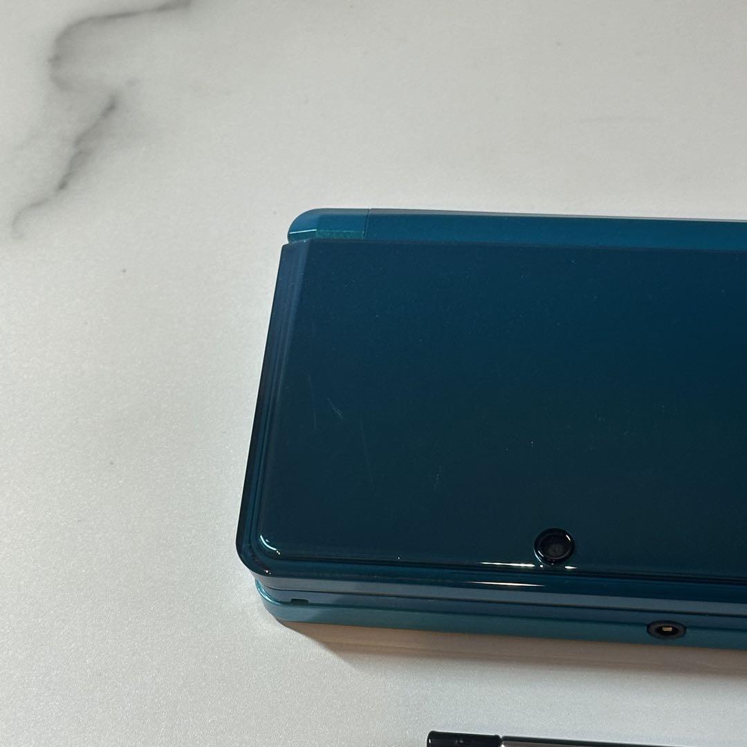 【美品】ニンテンドー3DS アクアブルー
