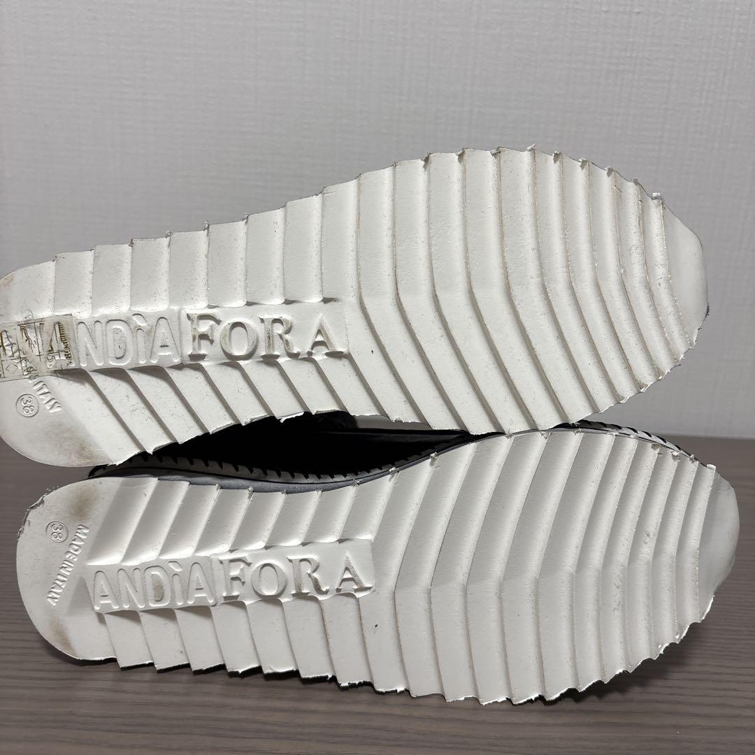 屋内着用のみ☆　ANDIA FORA シューズsize38