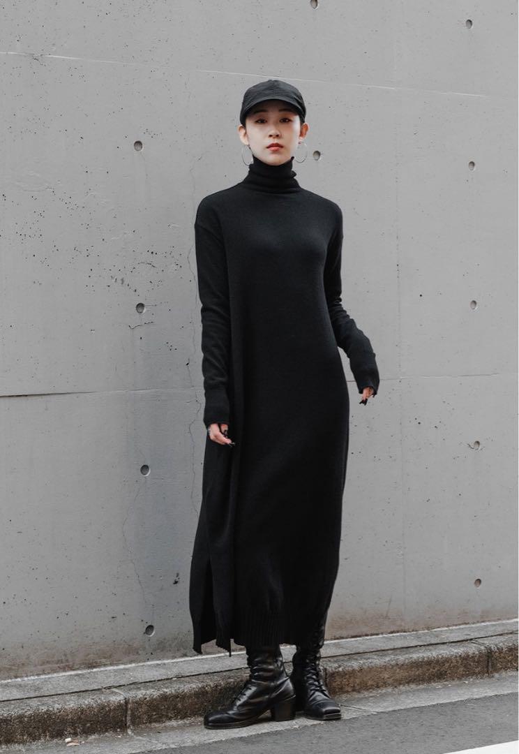 ワンピース 321808 knit dress tous les deux ensemble
