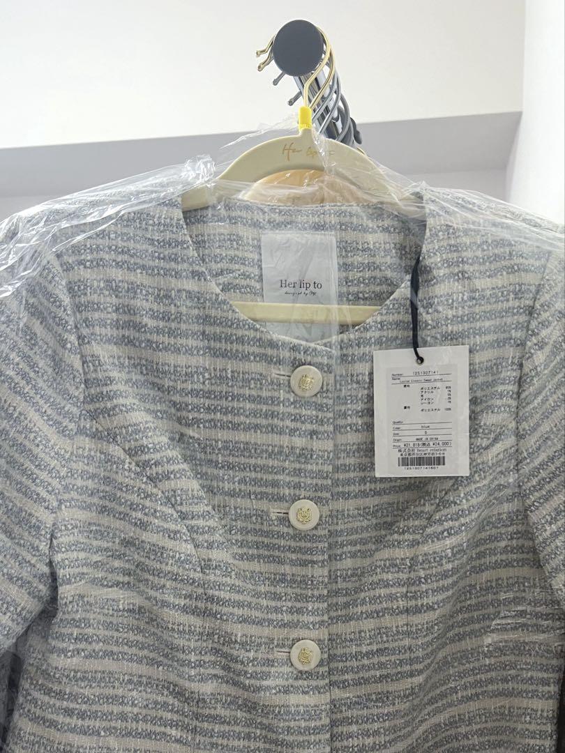 【新品未使用】Louise Classic Tweed Jacket