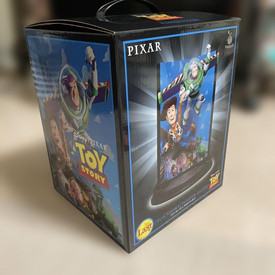 happyくじRIXAR Last賞　トイストーリーポスターフィギア