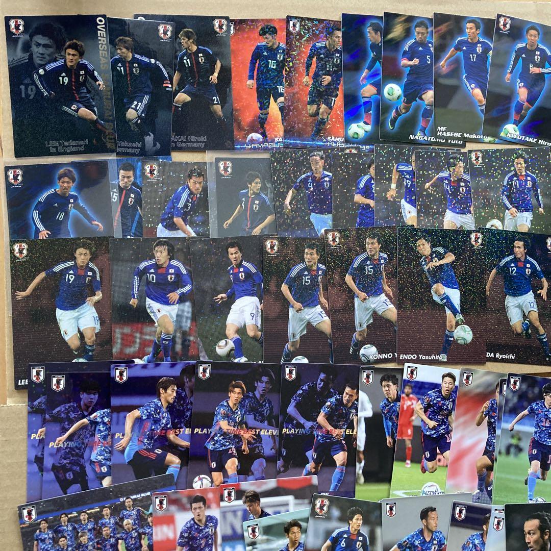 サッカー 日本代表チップスカード カルビー まとめ売り Jリーグ