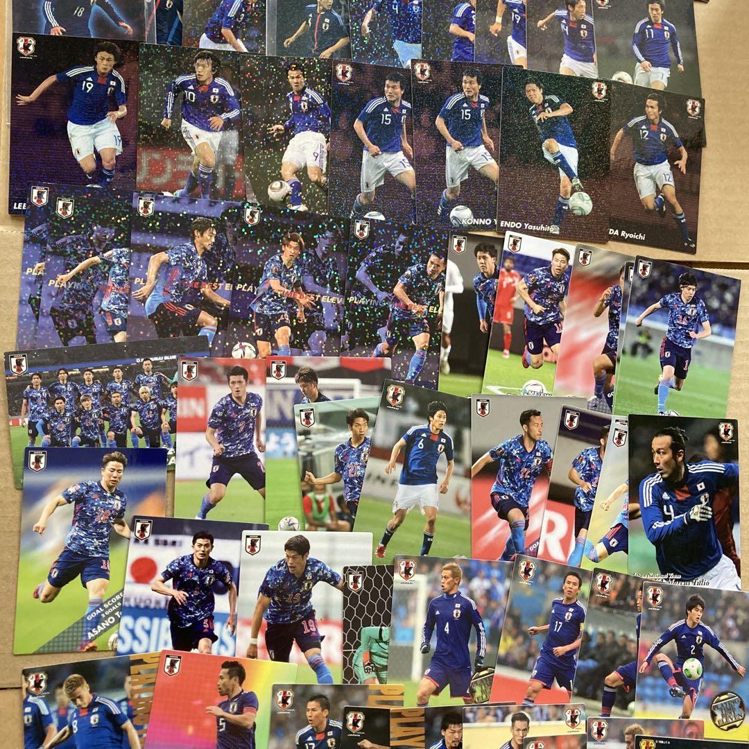 サッカー 日本代表チップスカード カルビー まとめ売り Jリーグ